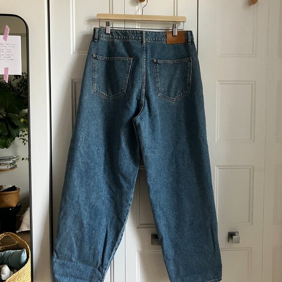 Oval Square Gaucho Jeans - Picture 2 of 8